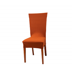 Potah na židli s opěrkou Gisela - Oranžová
