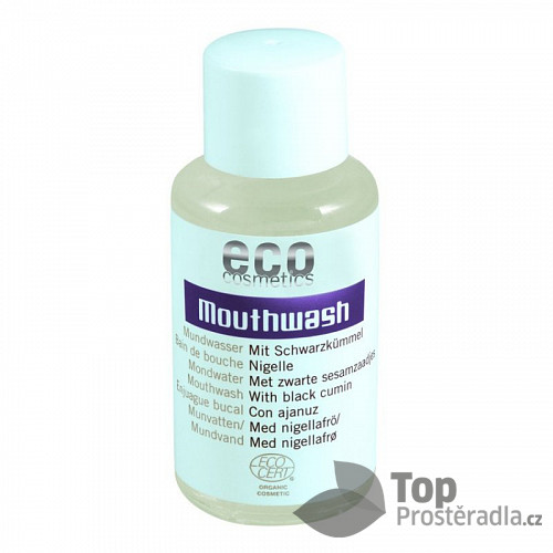 Eco Cosmetics Ústní voda s černuchou BIO (50 ml) - s výtažky ze šalvěje a echinacey