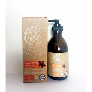 Tierra Verde Kaštanový šampon pro posílení vlasů s pomerančem (230 ml) - zamezuje padání vlasů