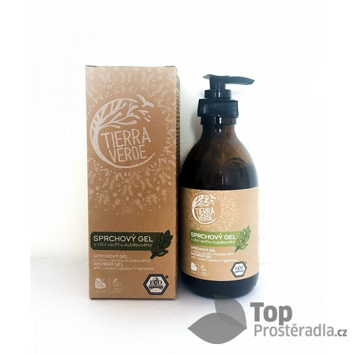 Tierra Verde Osvěžující sprchový gel s vavřínem (230 ml) - vhodný i pro citlivou pokožku