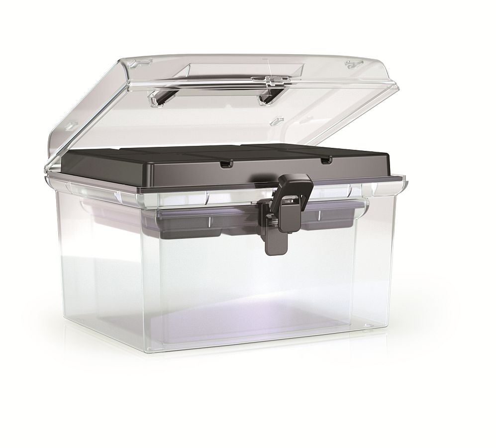 Plastové organizéry NUF SET 2v1 245x214x158 černé