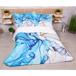 Francouzské povlečení Microtop 220x200+2x70x90 - Tide