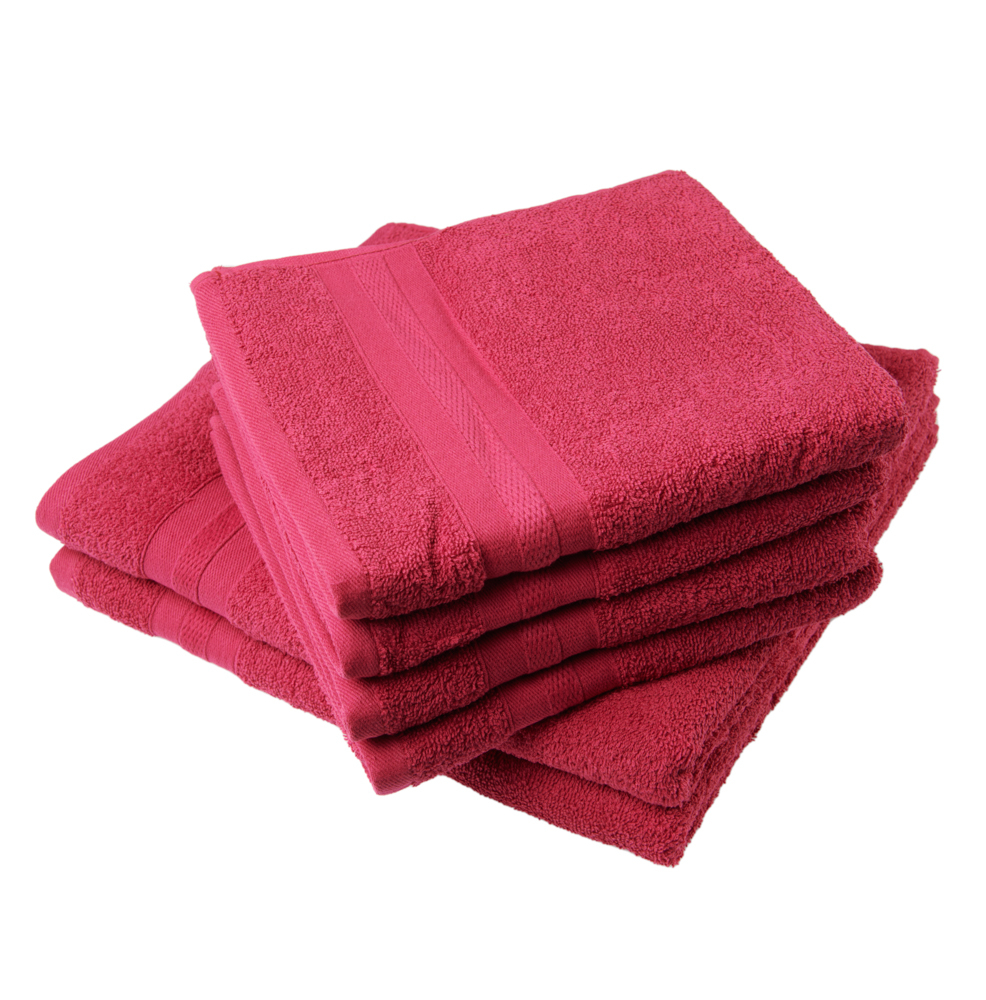 TP Set ručníků a osušek EXCLUSIVE TOP COLLECTION 6 kusů - Vínová