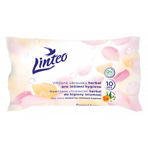 Vlhčené ubrousky herbal pro intimní hygienu 10ks