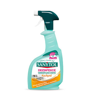Sanytol dezinfekční odmašťující čistič na kuchyně ve spreji, 500 ml