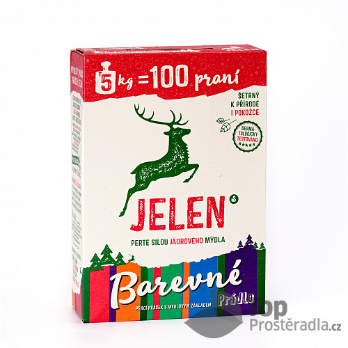 Jelen prací prášek na barevné prádlo 5kg