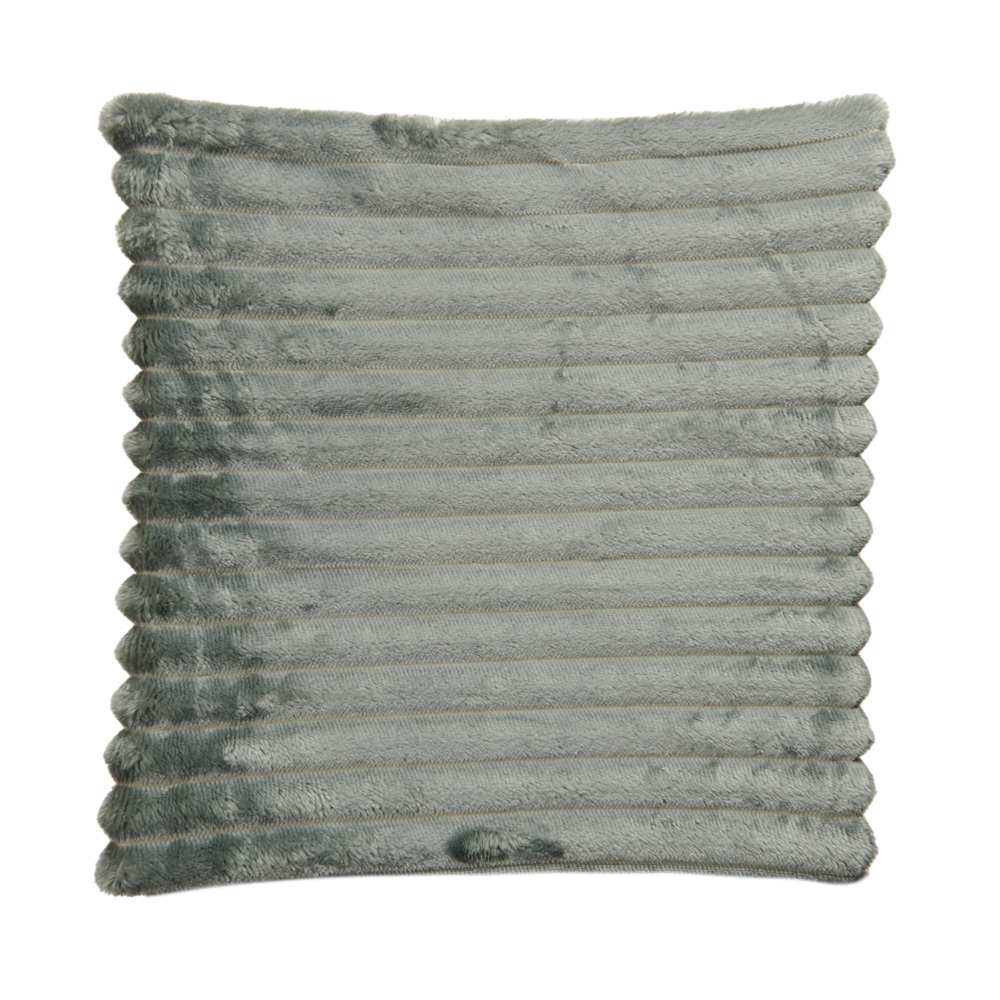 TP Povlak na polštářek mikroflanel beránek 40x40 - Šedý