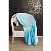 Mikroflanelová deka Premium 220x200 - Azurová