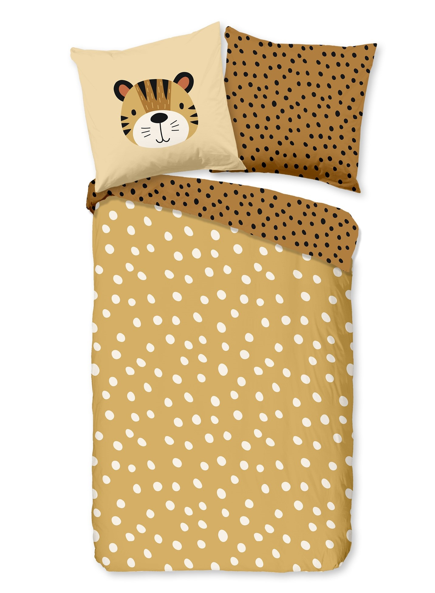 TP Dětské bavlněné povlečení Good morning 120x150+60x70 Tiger