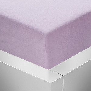 Jersey prostěradlo 160x200 Premium - Levandulová
