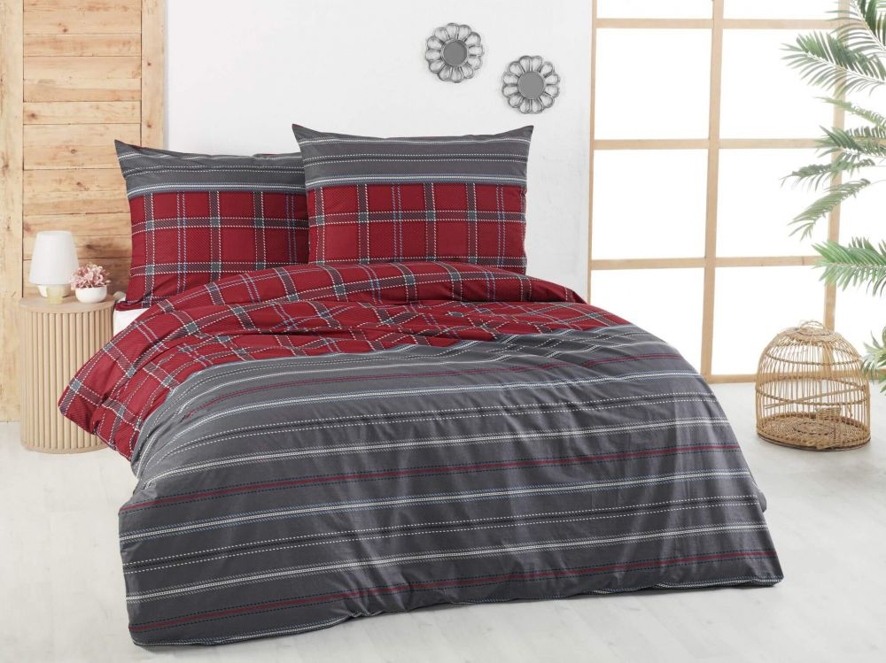 TOP Francouzské bavlněné povlečení DELUXE 240x200+2x70x90 CAMPUS