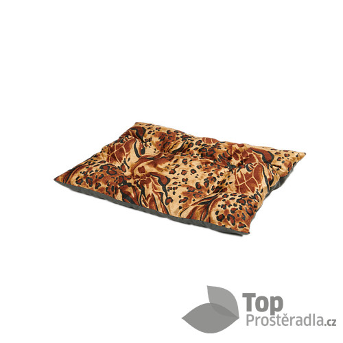Multifunkční polštář velikost M 55x70 - Leopard/Šedý