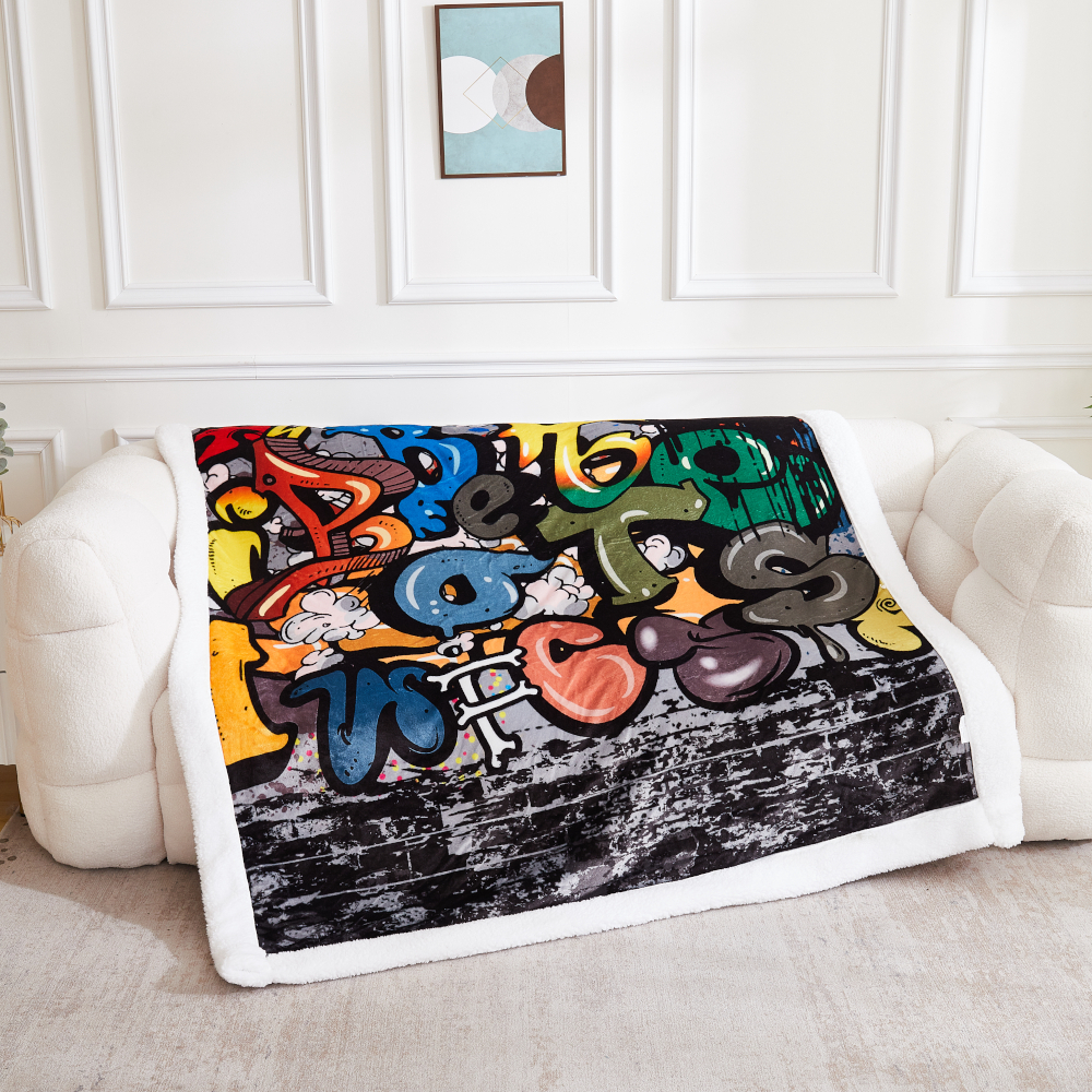 TOP Deka beránek 150x200 - Superior - Graffiti