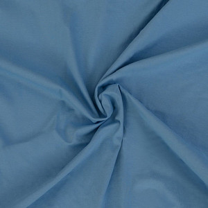 Jersey prostěradlo s lycrou jednolůžko 90x200cm světle modré