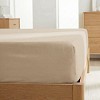 Jersey prostěradlo s lycrou DeLuxe 140x200 béžové