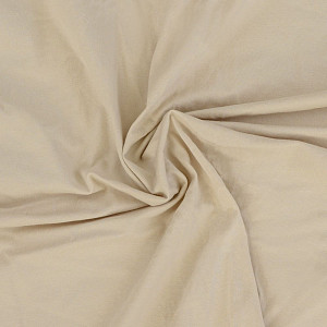 Jersey prostěradlo s lycrou DeLuxe 160x200 světle béžové