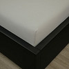Jersey prostěradlo s lycrou DeLuxe 90x200 světle šedé
