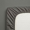 Jersey prostěradlo s lycrou DeLuxe 120x200 tmavě šedé