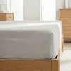 Jersey prostěradlo s lycrou DeLuxe 220x200 světle šedé