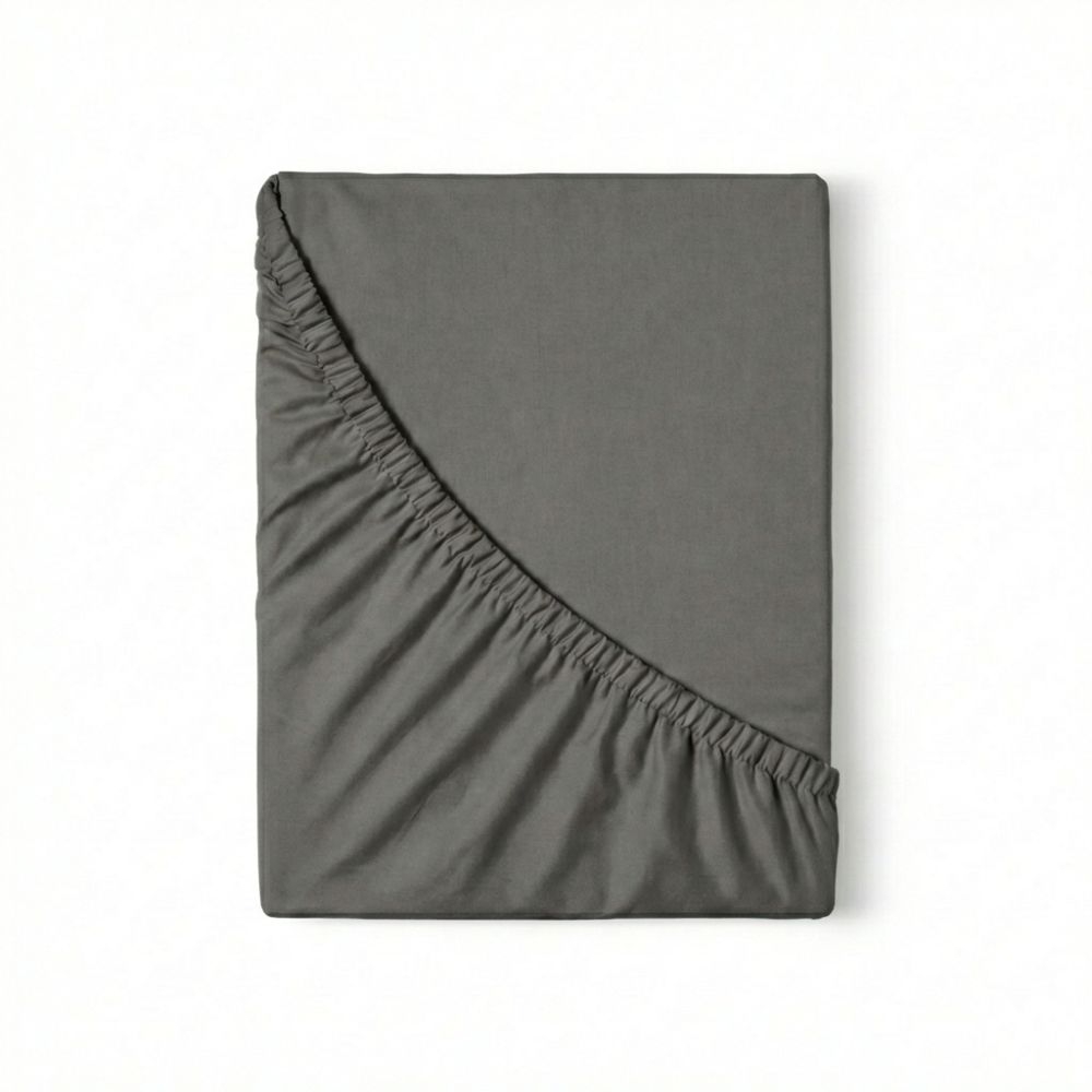Kvalitex Jersey prestieradlo s lycrou 160 × 200 cm tmavo sivé
