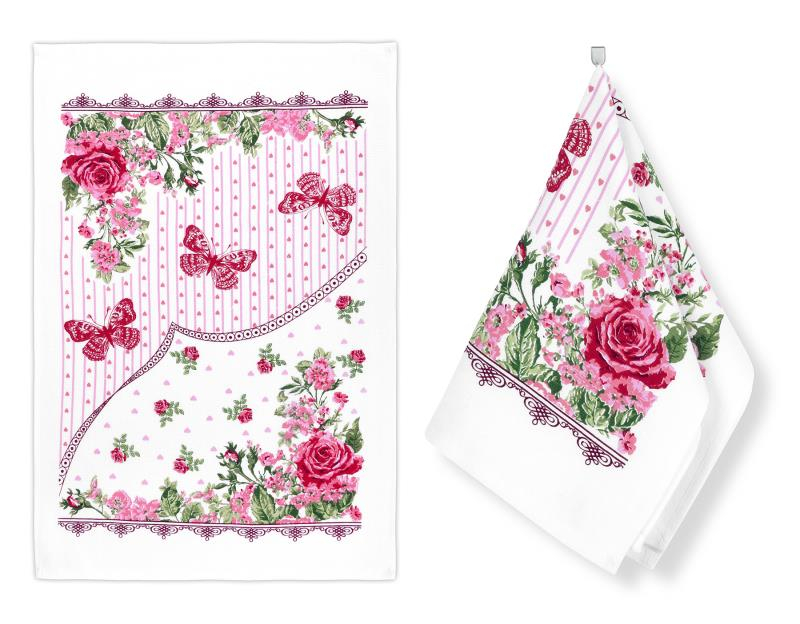 Kuchyňské utěrky - sada 2 kusů - Jaro