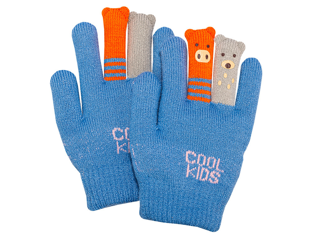 TOP Dětské rukavice modré