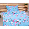 Krepové povlečení ECONOMY 140x200+70x90 Rose blue