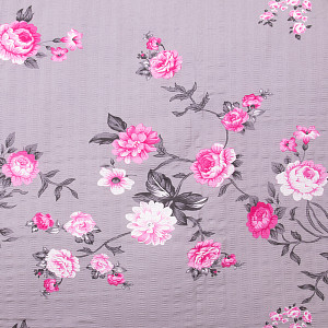 Krepové povlečení ECONOMY 140x200+70x90 Rose grey