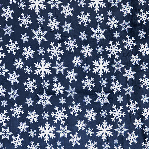 Deka beránek 150x200 - Vánoční modrá