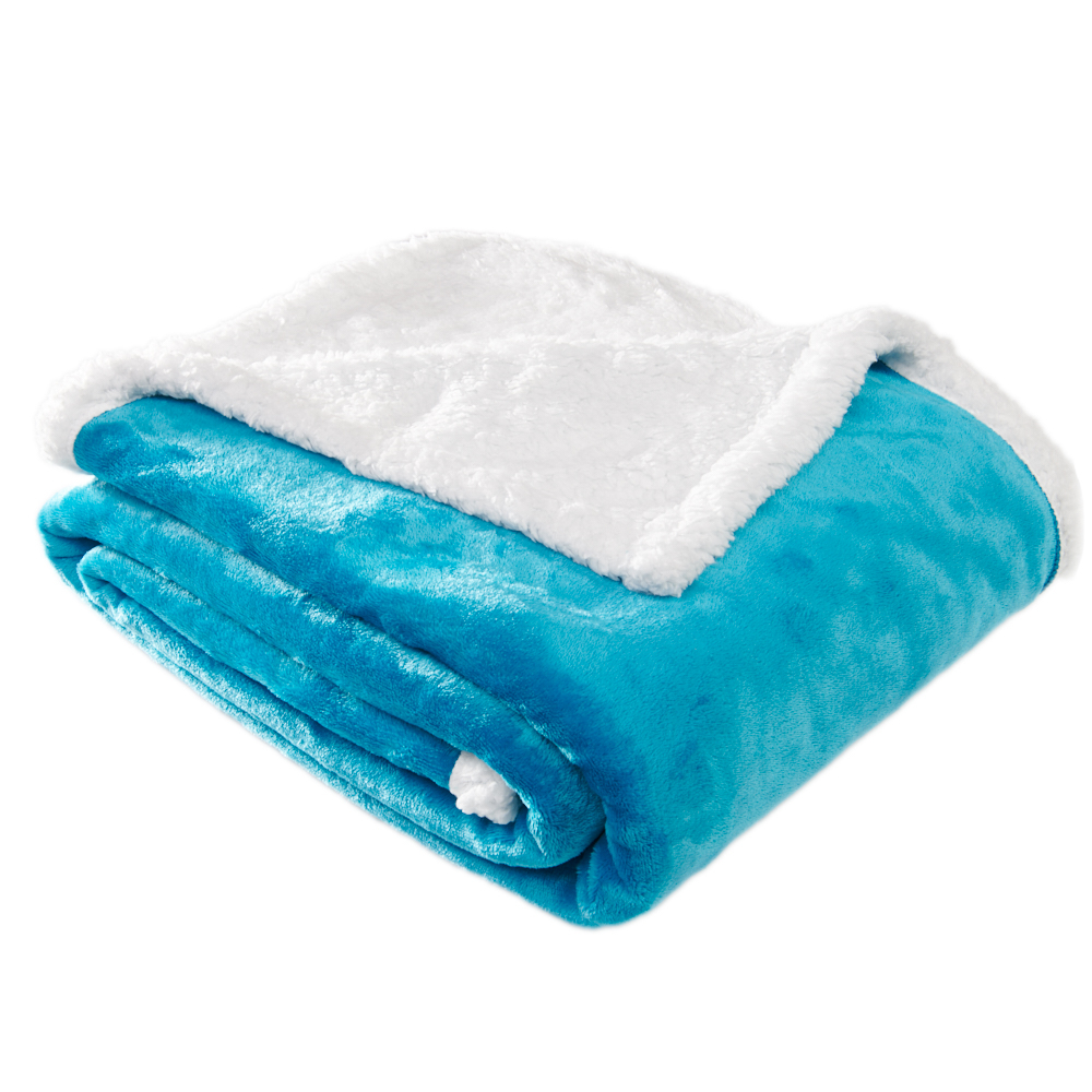 TOP Deka beránek 150x200 - Azurová