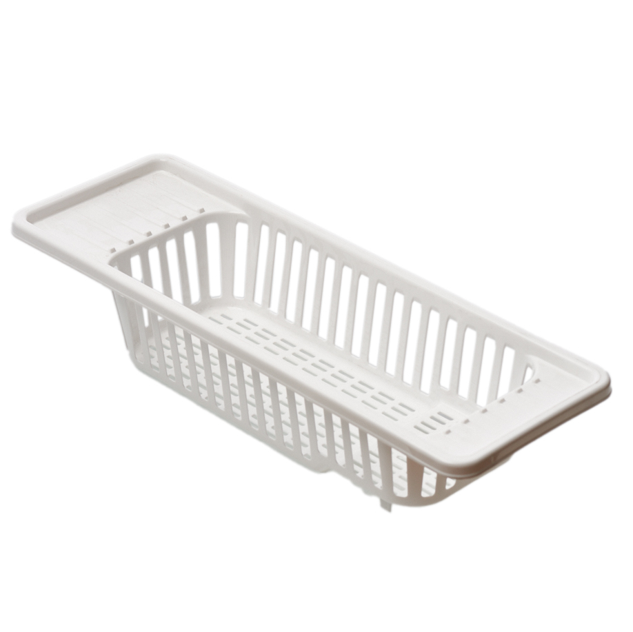 TOP Plastový odkapávač do dřezu bílí