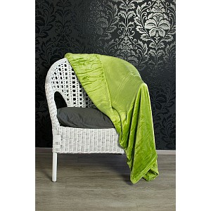 Mikroflanelová deka Premium 230x200 - Zelená