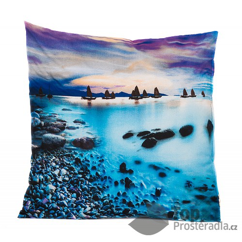 Set 3D povlak 45x45 - Moře + polštář