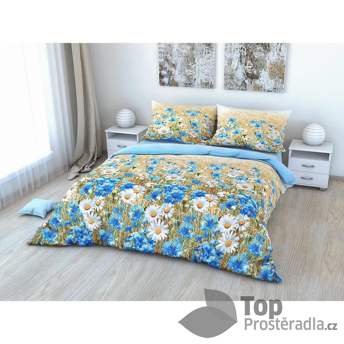 TOP Bavlněné povlečení SOŇA 220x200+2x70x90