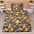 Prodloužené bavlněné povlečení DELUXE 140x220+70x90 Monstera