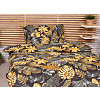 Prodloužené bavlněné povlečení DELUXE 140x220+70x90 Monstera