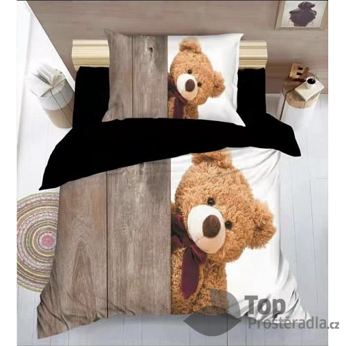Hebké povlečení 140x200+70x90  Teddy Bear