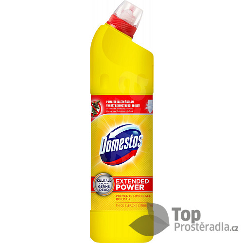 DOMESTOS 24H WC čistič Fresh Citrus 750 ml