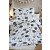 Mikroplyšové povlečení EXCLUSIVE 140x200+70x90 Kvítí