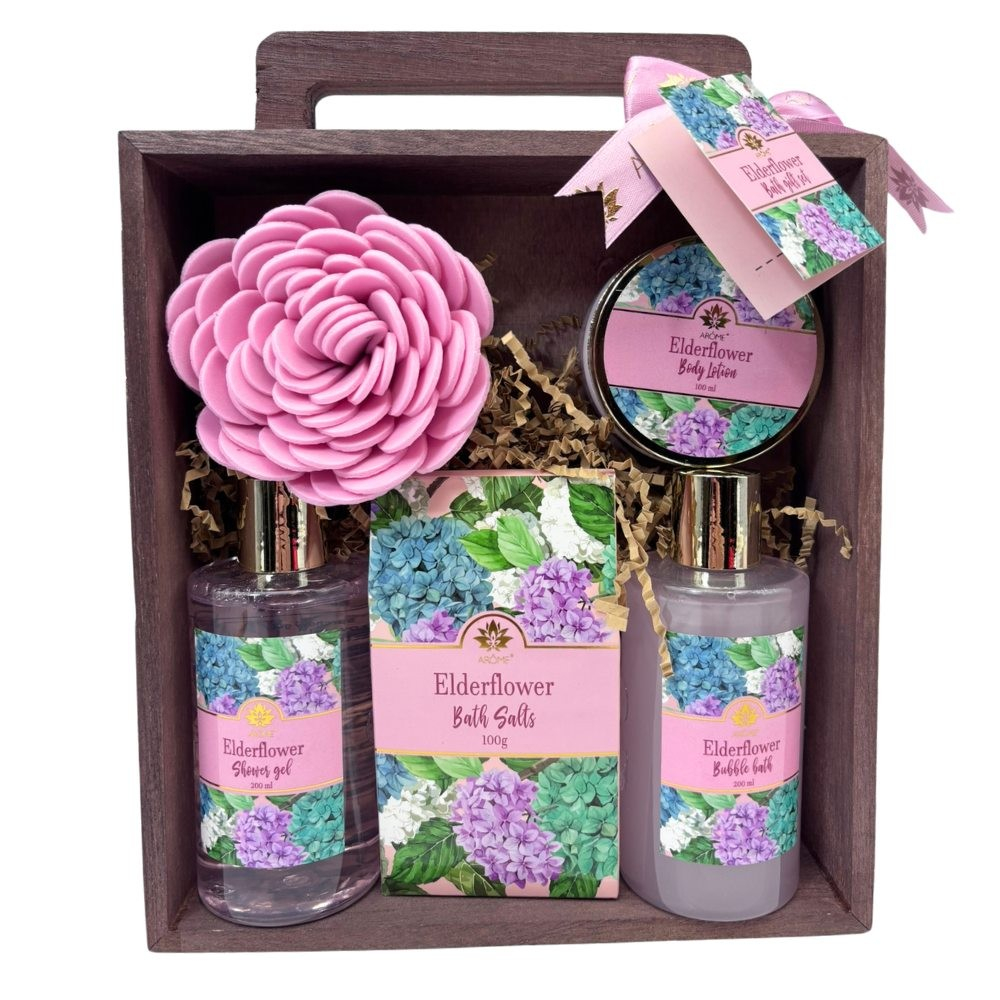 Dárková kosmetická sada ARÔME - Bezinka v boxu