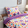 Mikroplyšové povlečení Premium 140x220+70x90 Květinka