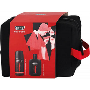 STR8 RED CODE toaletní voda 100 ml + deodorant 150 ml + kosmetická taštička