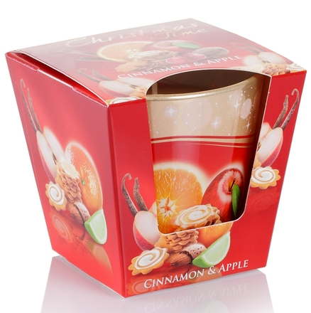 BARTEK CANDLES Cinnamon Apple/Orange (mix motivů) 115g