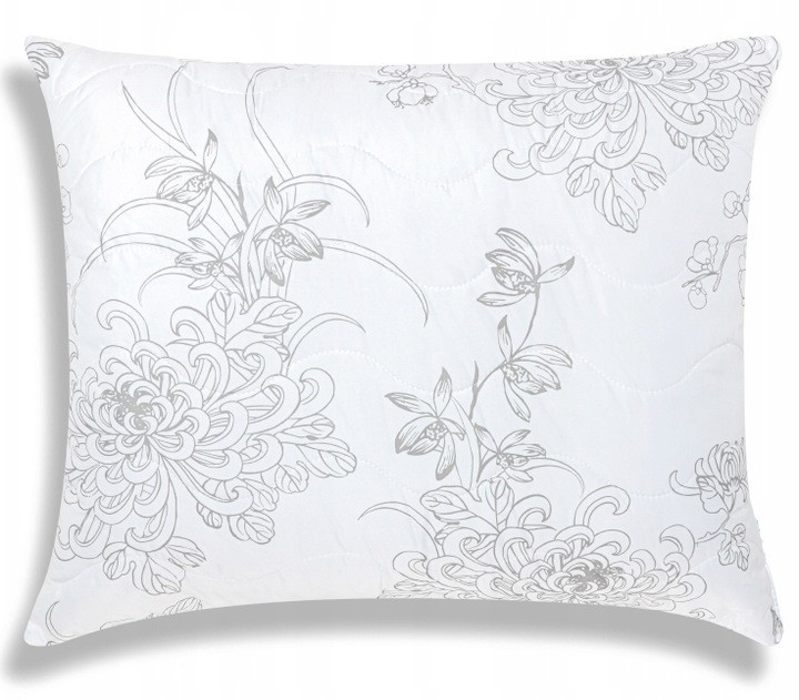 Prošívaný polštář 70x90 Květy