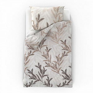 Saténové povlečení LUXURY COLLECTION 140x200+70x90 OKSIA