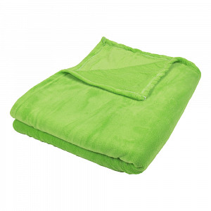 Mikroflanelová deka Premium 150x200 - Světle zelená