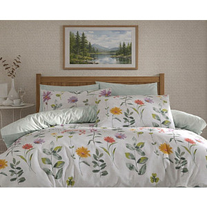 Bavlněné povlečení DELUXE 140x200+70x90 Springtime
