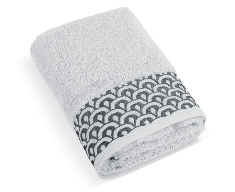 PRÉMIOVÁ Froté osuška kolekce Krajka 70x140 cm Světe šedá