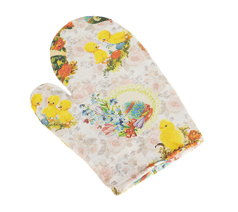 Fotografie Bellatex Kuchyňská chňapka Velikonoce Kuřátko, 28 x 18 cm