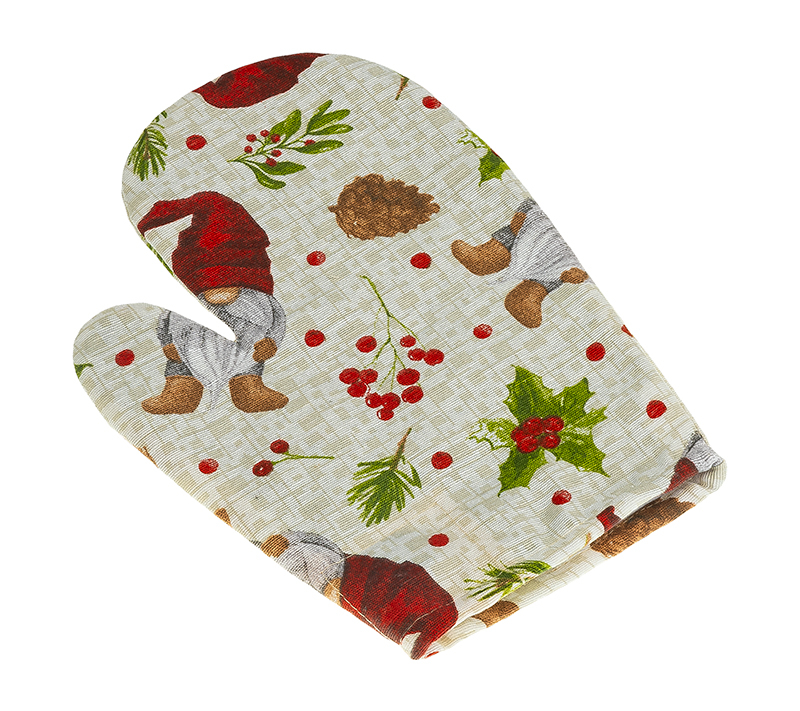 Kuchyňská chňapka vánoční 28x18 cm - Vánoce skřítek